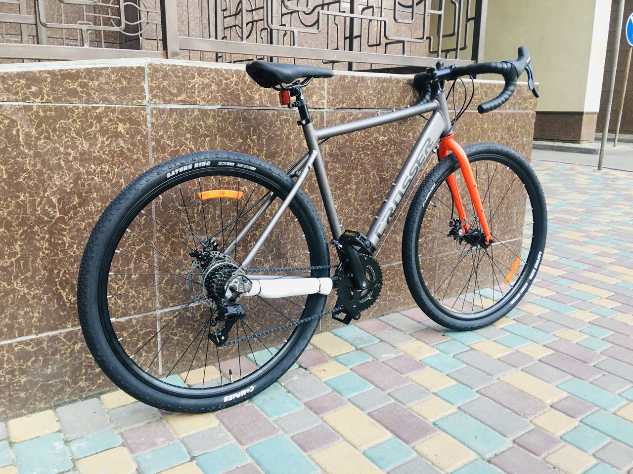 

Велосипед Crosser Gravel NORD 28" (рама 19, 14S), Серый