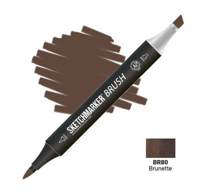 

Скетчмаркер SKETCHMARKER BRUSH Brunette (Брюнетка) SMB-BR080
