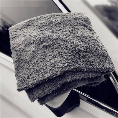 

Тряпка для мойки авто микрофибра серая 380 г/м2, 40x40 см