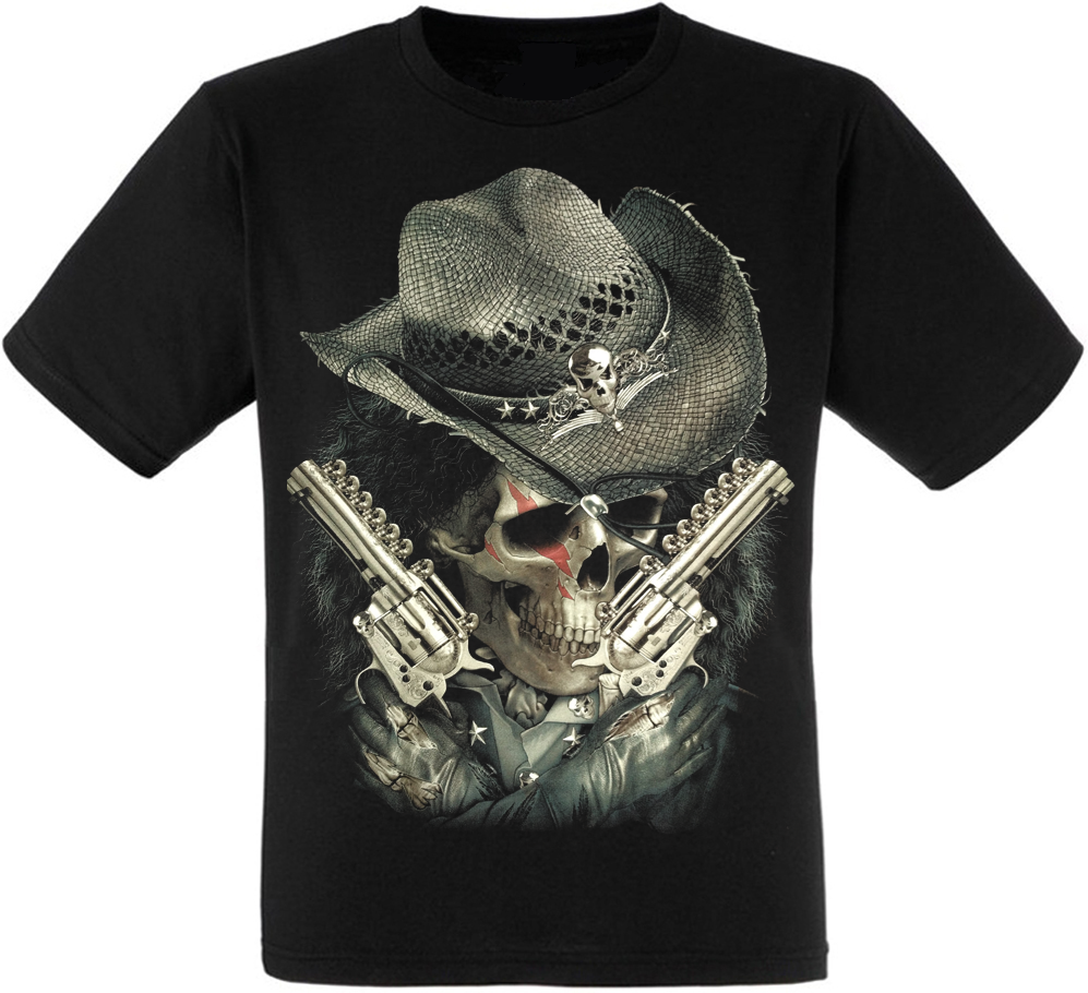 

Футболка Cowboy Skull with Guns XXL