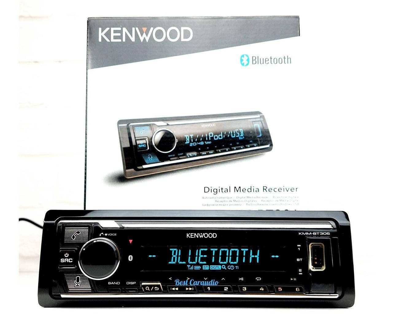 

Процессорная автомагнитола Kenwood KMM-BT306
