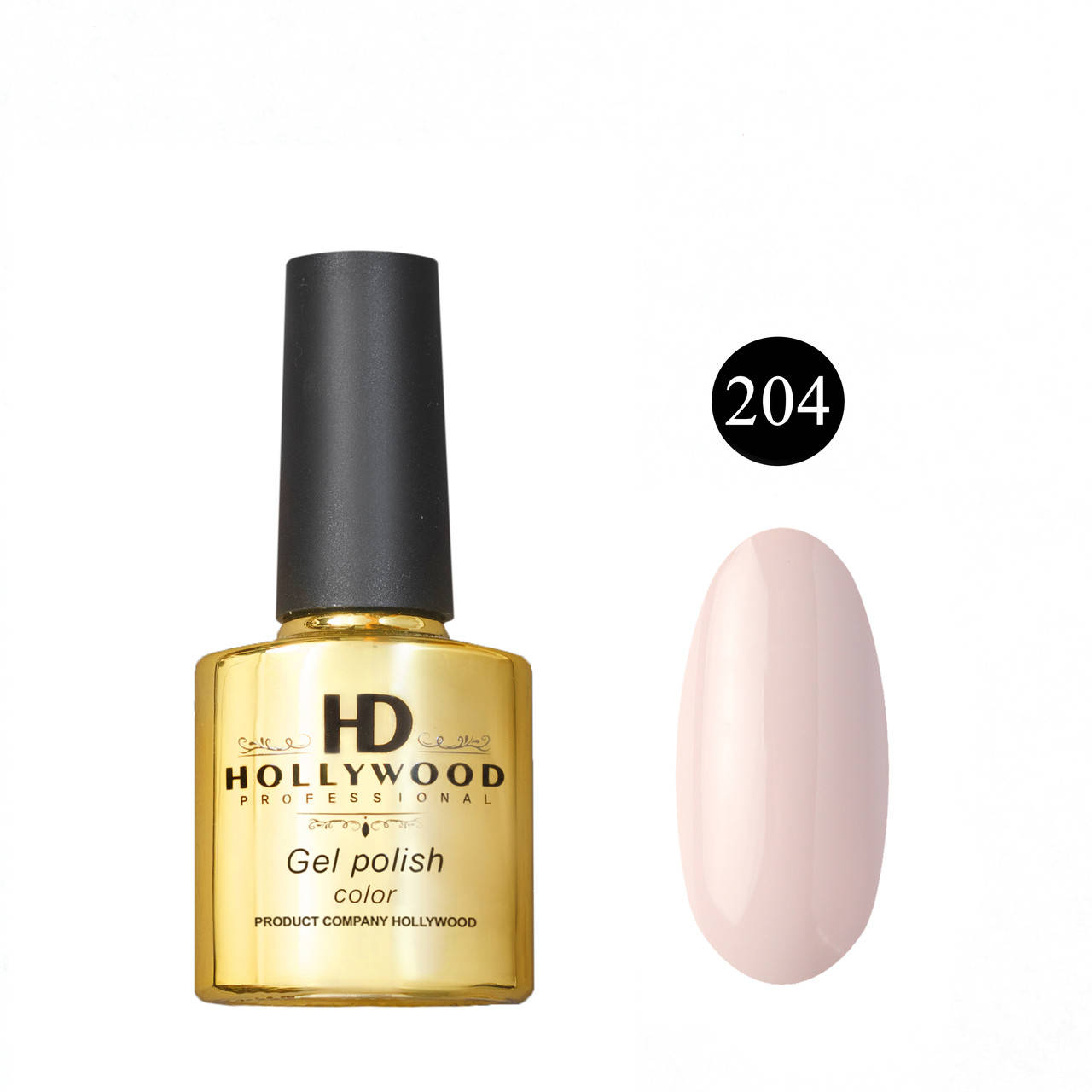 

Гель лак 204 Слоновая Кость Плотный HD Hollywood 8 ml