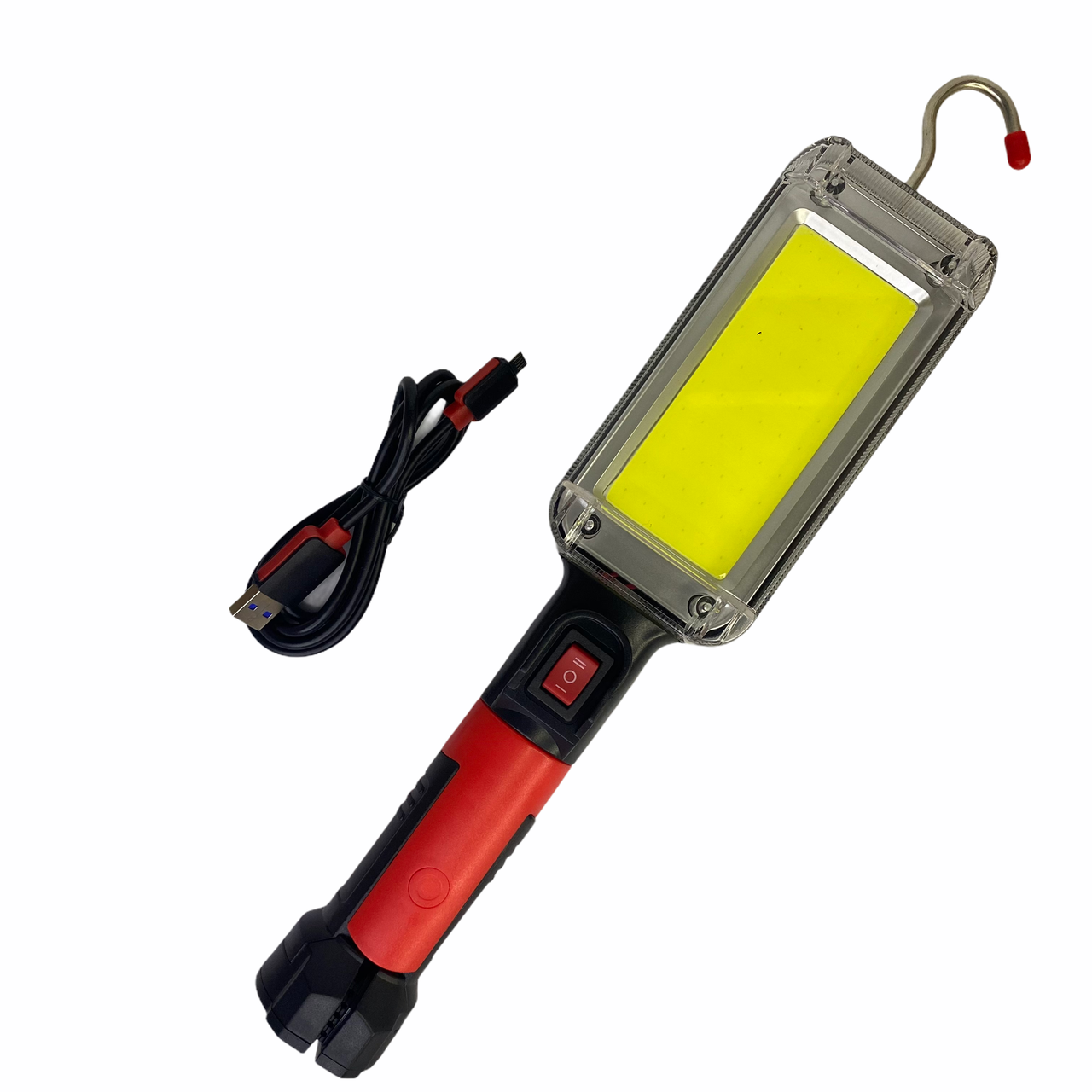 

Универсальный аккумуляторный фонарь с магнитом BL 8859/2 B COB 2*18650 BATTERY USB CHARGE, Черный