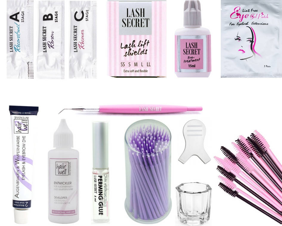 

Lash Secret Стартовый набор для ламинирования ресниц "Базовый»