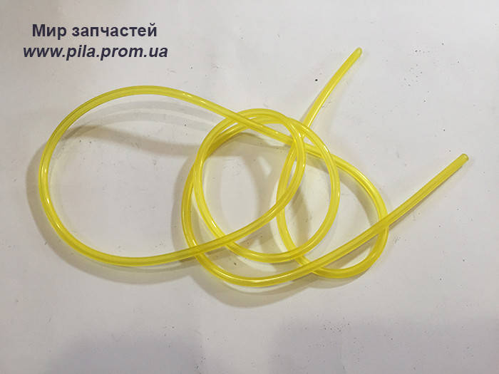 

Топливный шланг 1 метр. для бензопилы Partner ЖЕЛТЫЙ, Ø3.5мм*Ø2.00мм