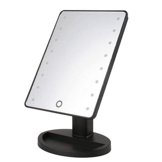 

Зеркало для макияжа Large Led Mirror настольное с LED подсветкой 16 светодиода