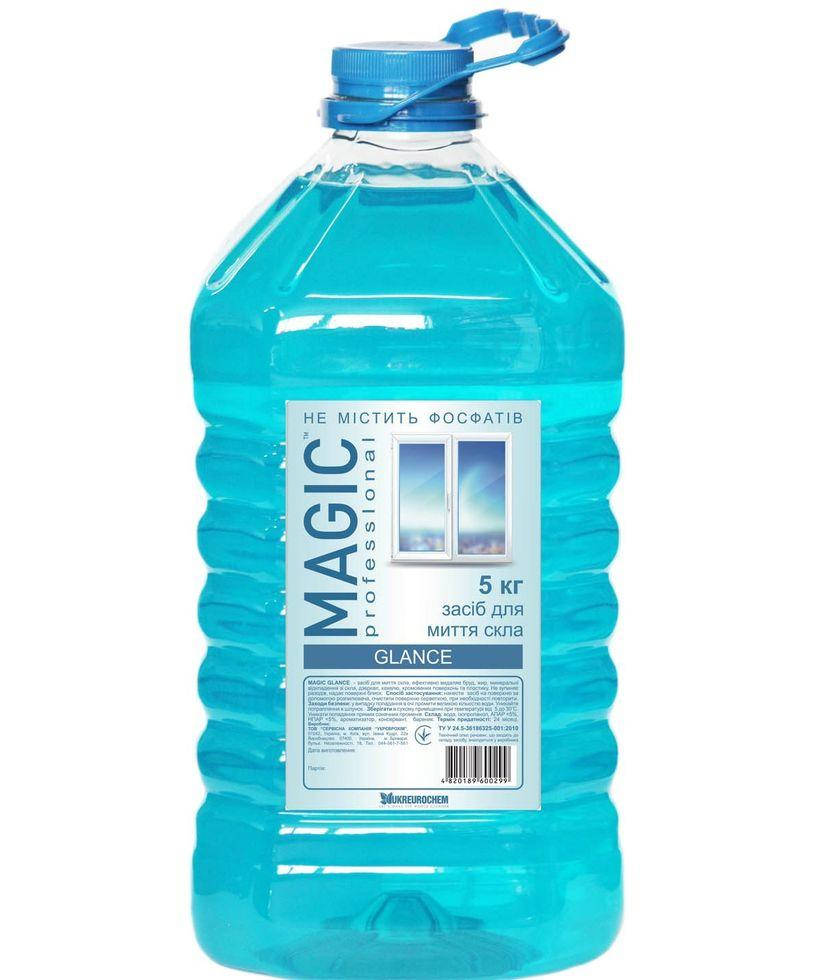 

Средство для мытья окон MAGIC GLANCE 5л.