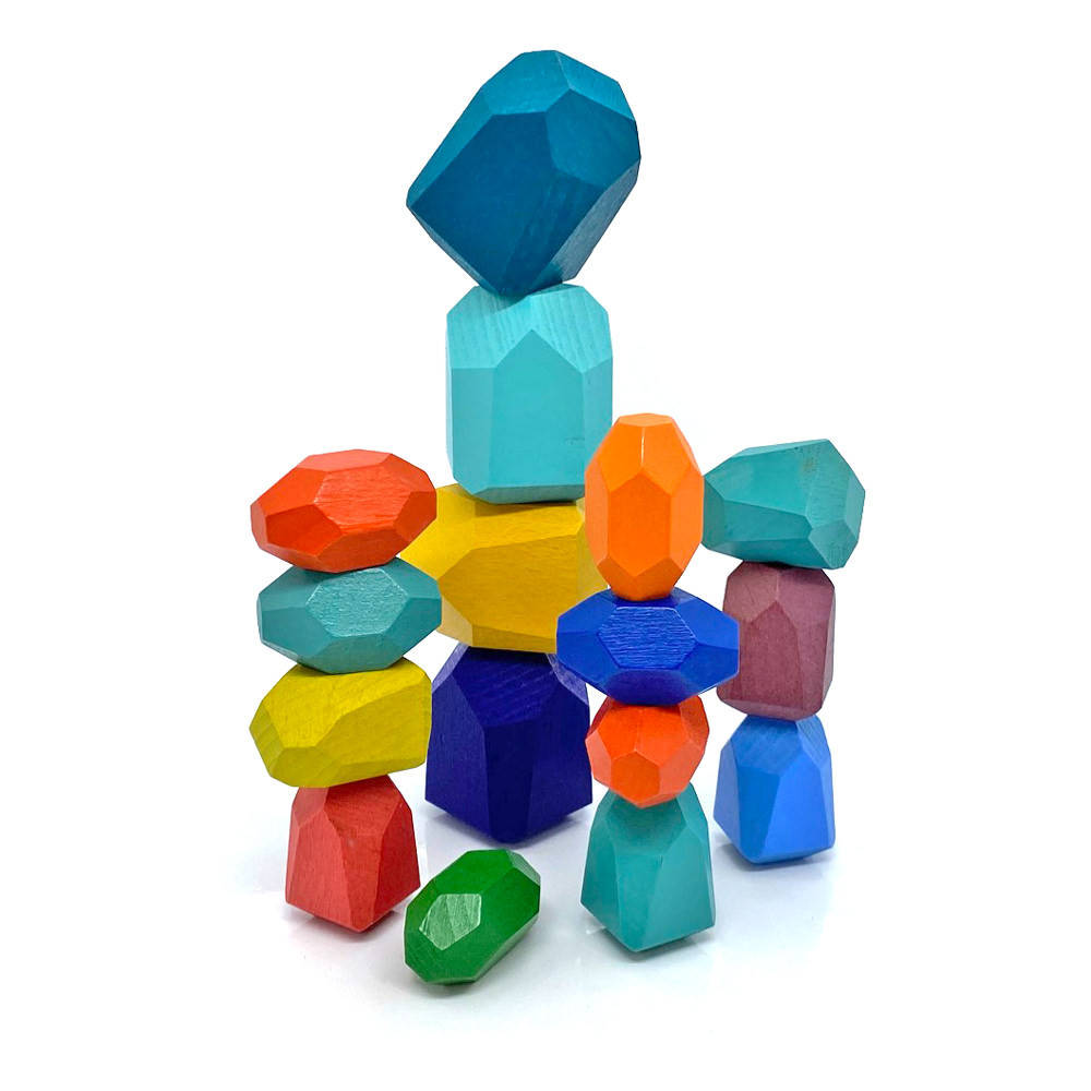 

Деревянная развивающая игра Туми-Иши "Гора камней"