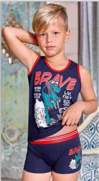 

Комплект майка+шорты для мальчика 5361 Berrak 134, Синий