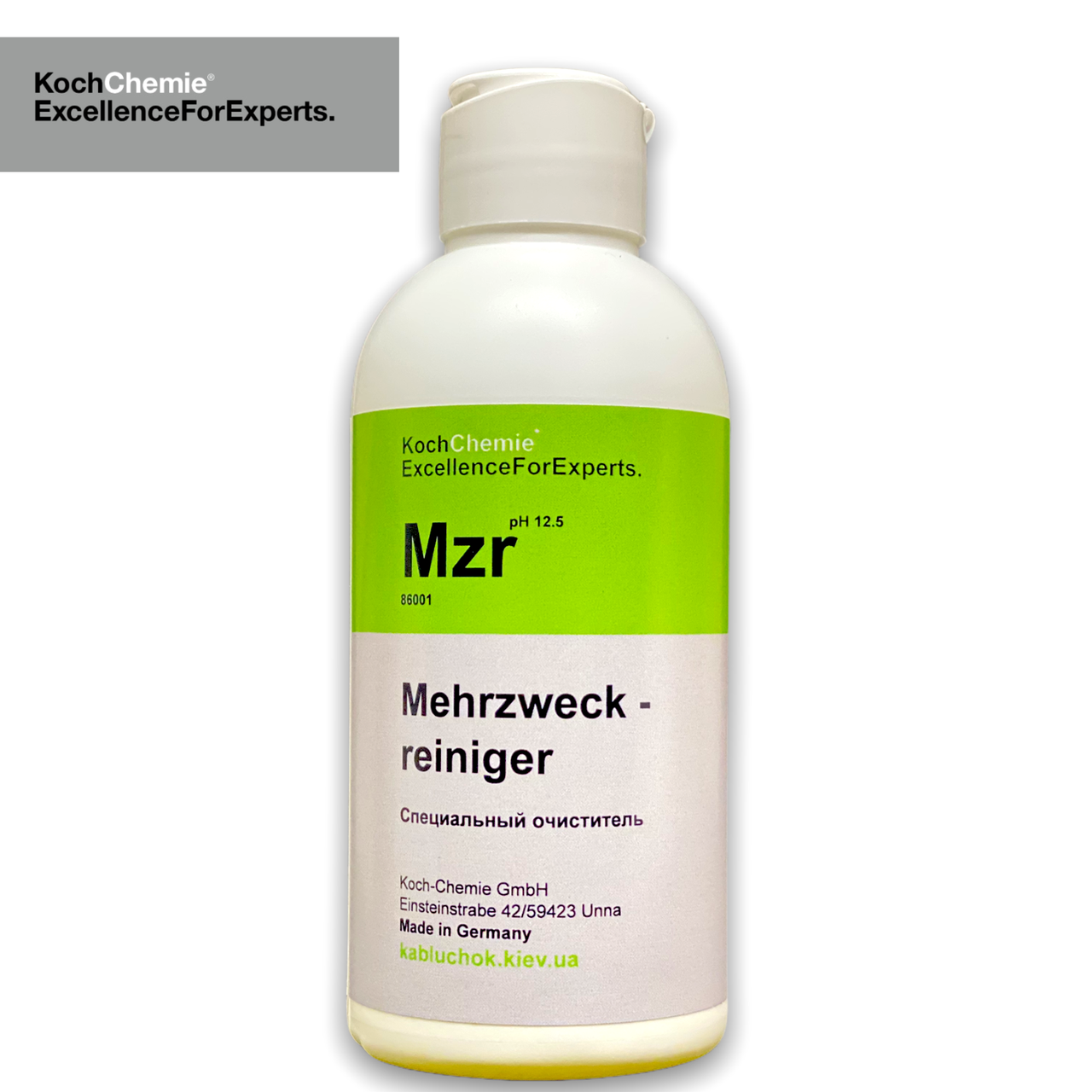 

Koch MZR MEHRZWECKREINIGER универсальный очиститель без замыва 250 мл.
