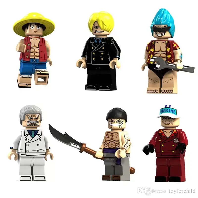 

Фигурки человечки аниме One Piece Ван Пис для лего lego