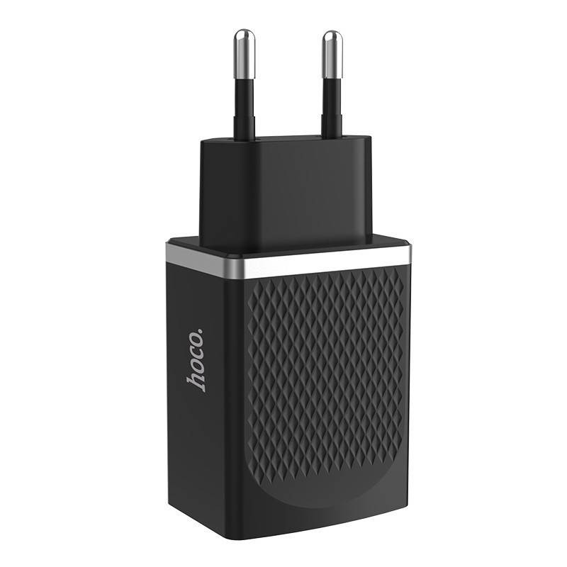 

Сетевое зарядное устройство Hoco C43A 1USB/2.4A черный (30787)