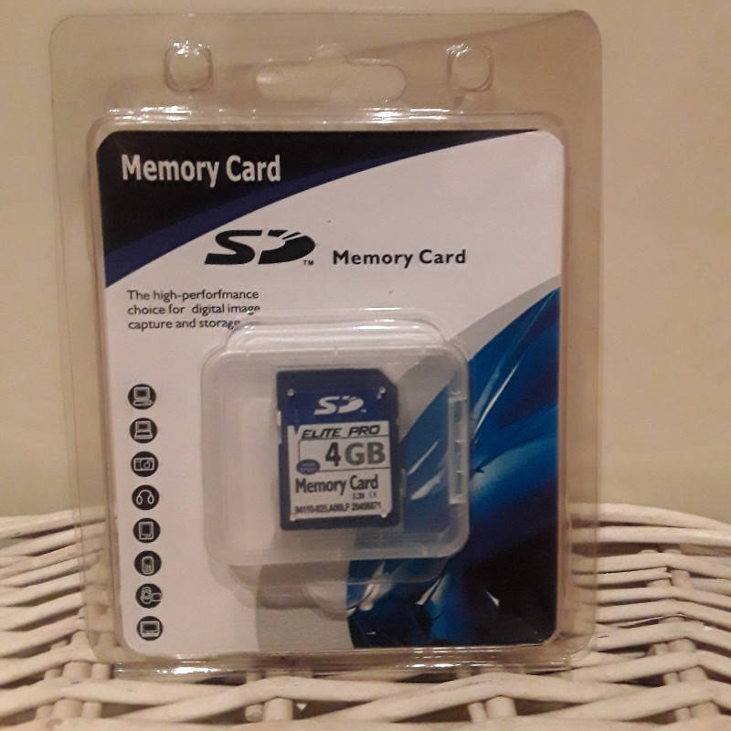 

Карта Памяти SD Memory Card 4GB