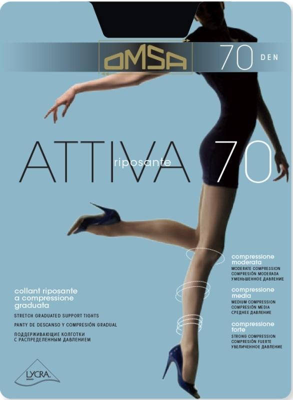 

Колготы Omsa Attiva 70 fumo