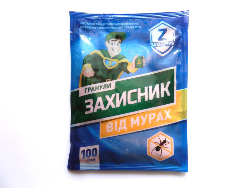 

Инсектицид от муравьев Захисник 100 г УКРАВИТ 1181