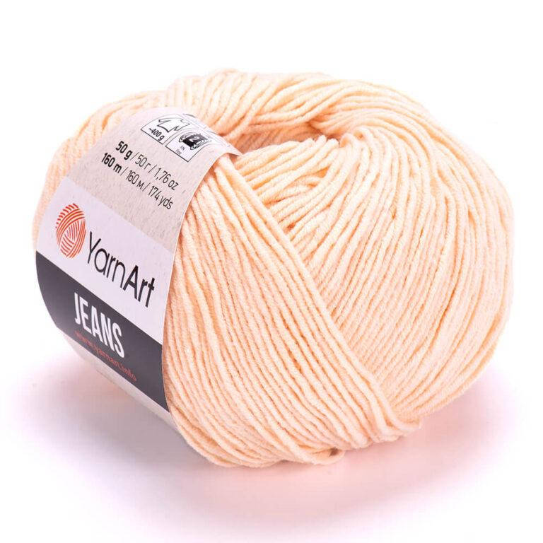 

YarnArt Jeans - 73 светлый персик