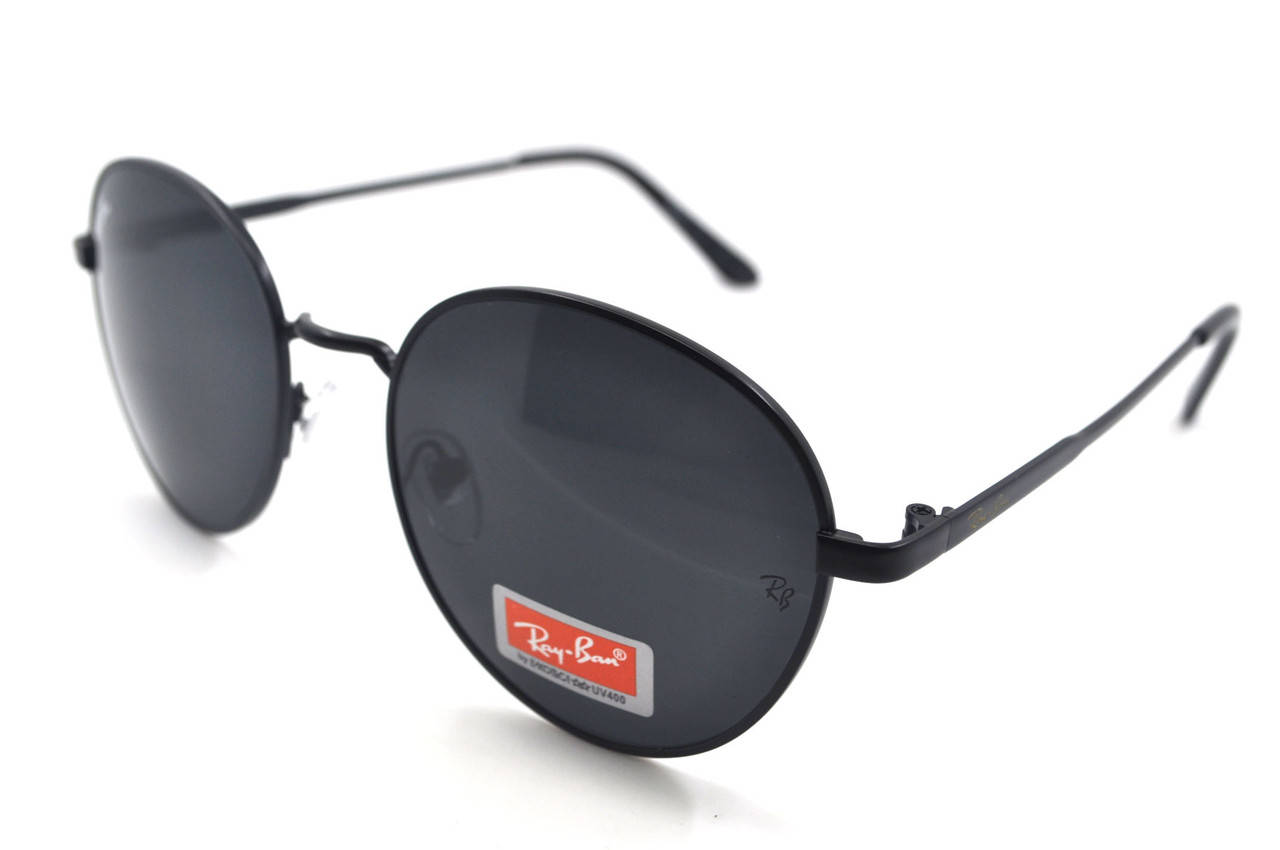 

СОЛНЦЕЗАЩИТНЫЕ ОЧКИ Круглые RAY-BAN 663 Черные, Черный