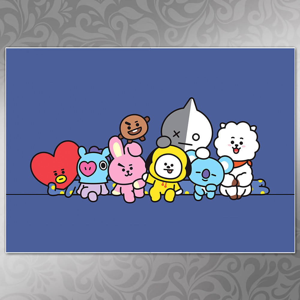 

Плакат K-pop BT21