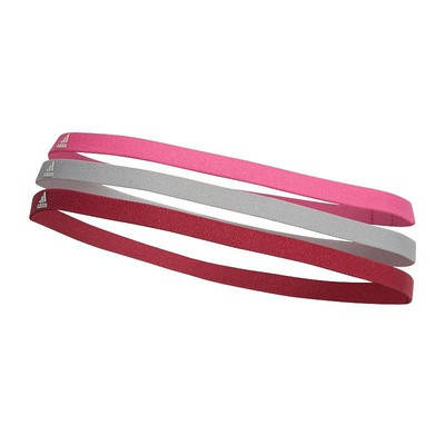 

Повязка на голову Adidas Hairband (3шт) GM4990, Розовый, Размер (Украина