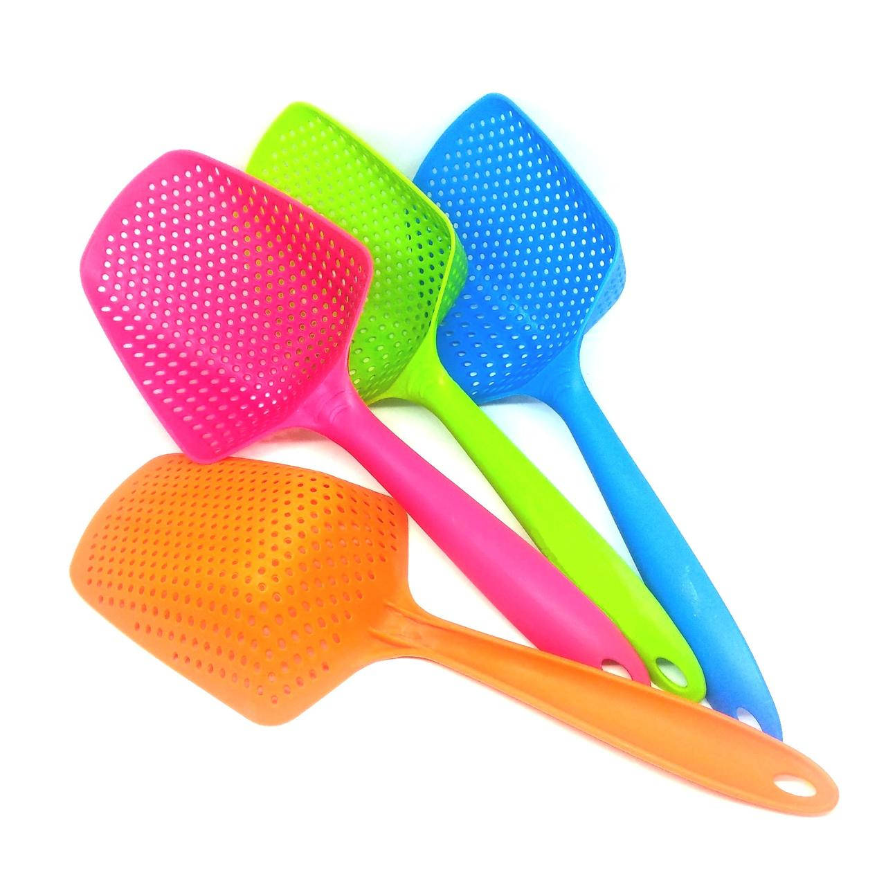 

Совок дуршлаг шумовка KitchenWare 33 см, Разные цвета