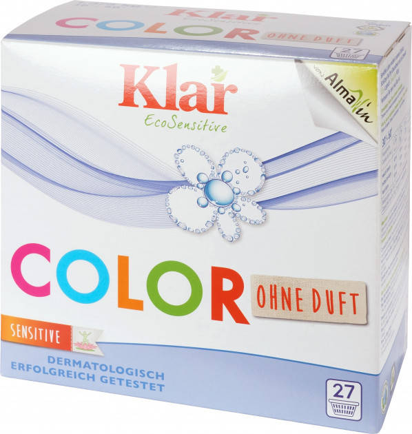 

Стиральный порошок Klar Color 1.375 кг (4019555100154)