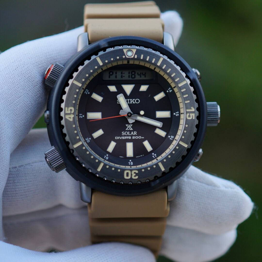 

Часы Seiko Prospex Arnie SNJ029P1 Urban Safari Divers Solar