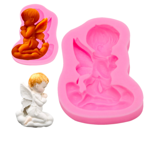 

Молд силиконовый Молящийся Ангел