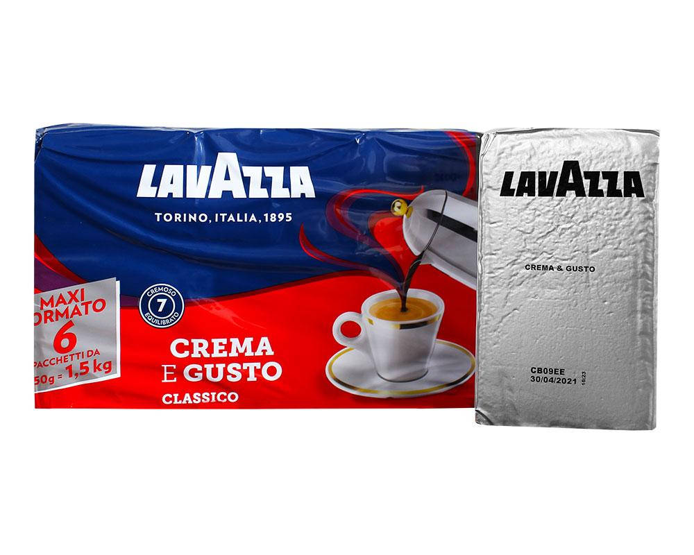 

Кофе молотый Lavazza Crema e Gusto Classico, 250 г (30/70) (эконом-упаковка)