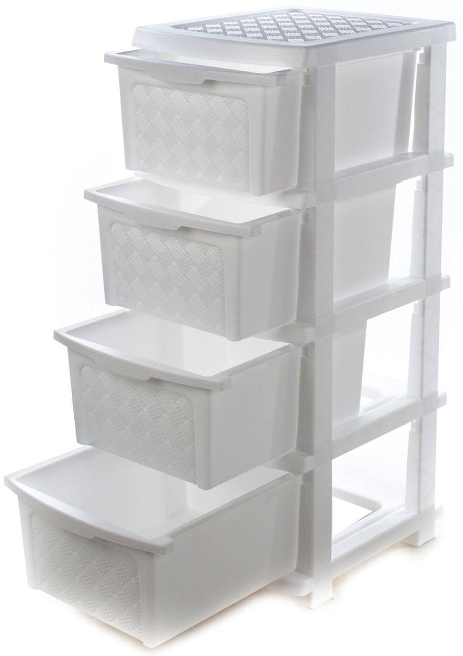 

Комод "Компакт Плюс" белый, R-Plastic