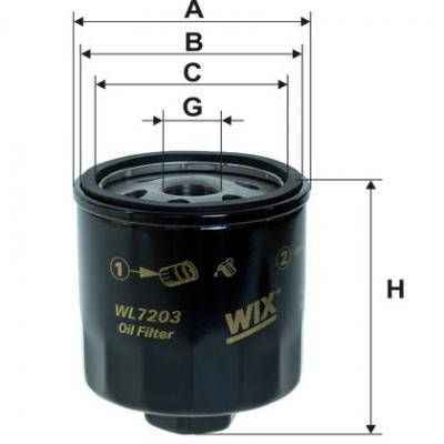 

Фильтр WIX WL 7203 641