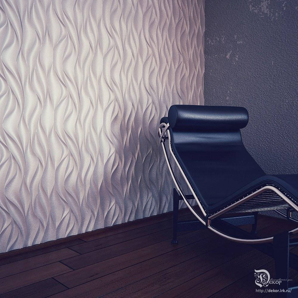 

Форма для изготовления 3Д панелей "НЕЖНОСТЬ", Белый