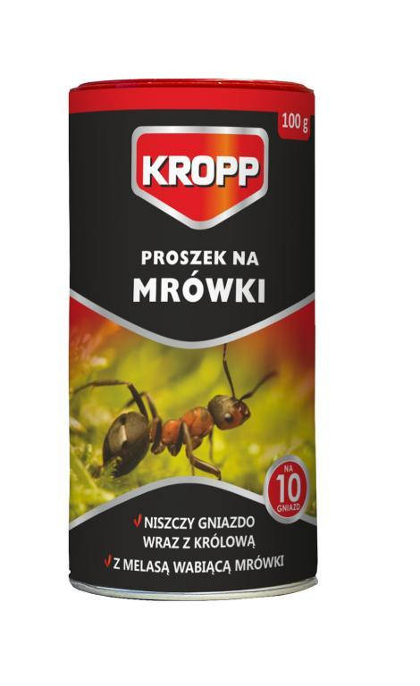 

Инсектицид Kropp от муравьев 100г Польша