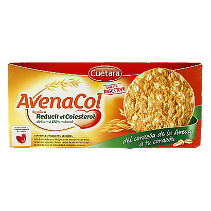 

Печиво Куетара з вівсяними зернами Cuetara Avenacol 200g 7шт/ящ (Код : 00-00006254)