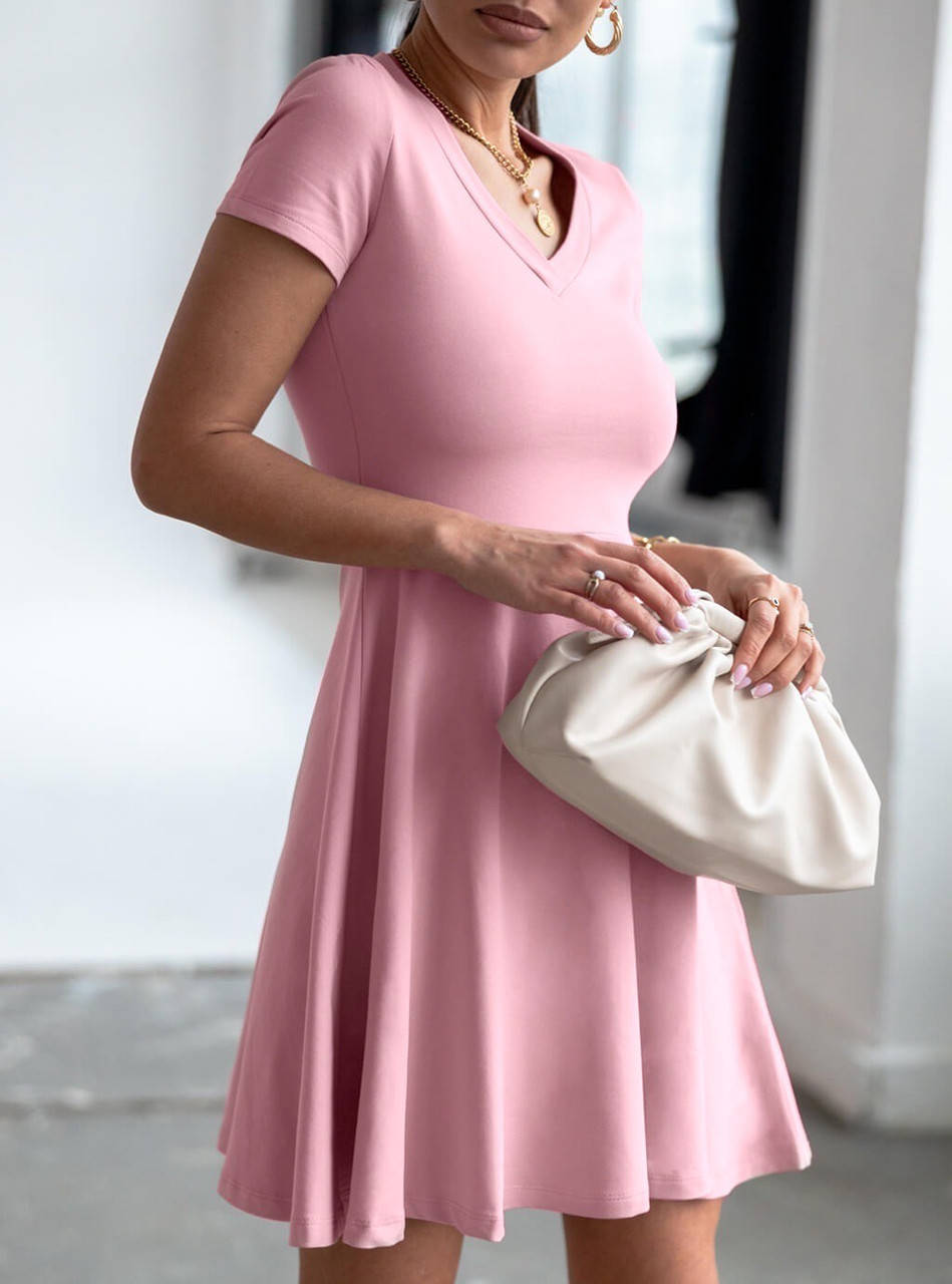 

Трикотажное тонкое платье на лето 42-48 (в расцветках)