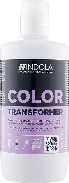 

Средство для трансформации перманентной краски Indola Profession Demi Permanent Color Transformer 750 мл