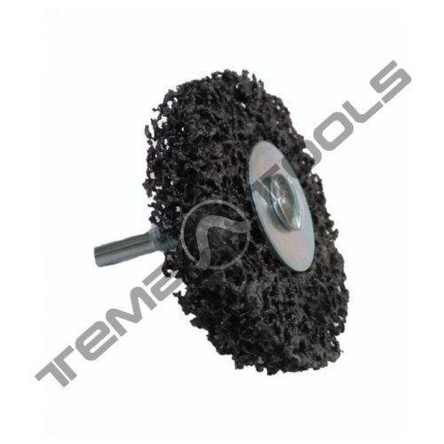 

Зачистной круг Clean and Strip на дрель Ø 65x10 черный со встроенным шпинделем
