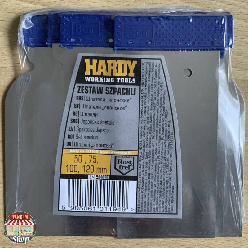 

Шпатели из нержавеющей стали APP JSN HARDY, 4 шт Комплект