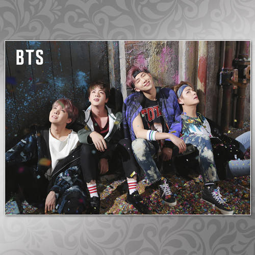 

Плакат K-Pop BTS 084