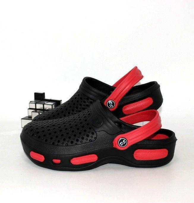 

Кроксы подростковые для мальчика, Черный