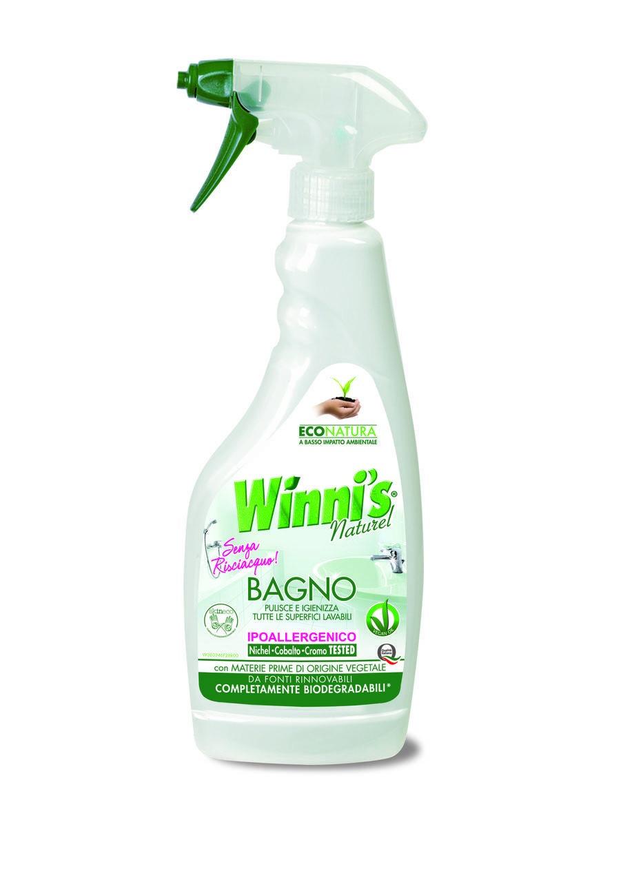 

Гипоалергенное чистящее средство для ванной комнаты Madel Winni’s Bagno Trigger 500ml