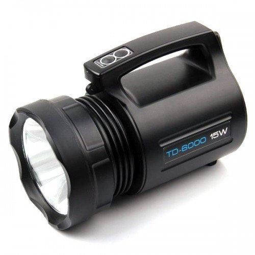 

Аккумуляторний фонарь TD-6000A 30W прожектор, Черный