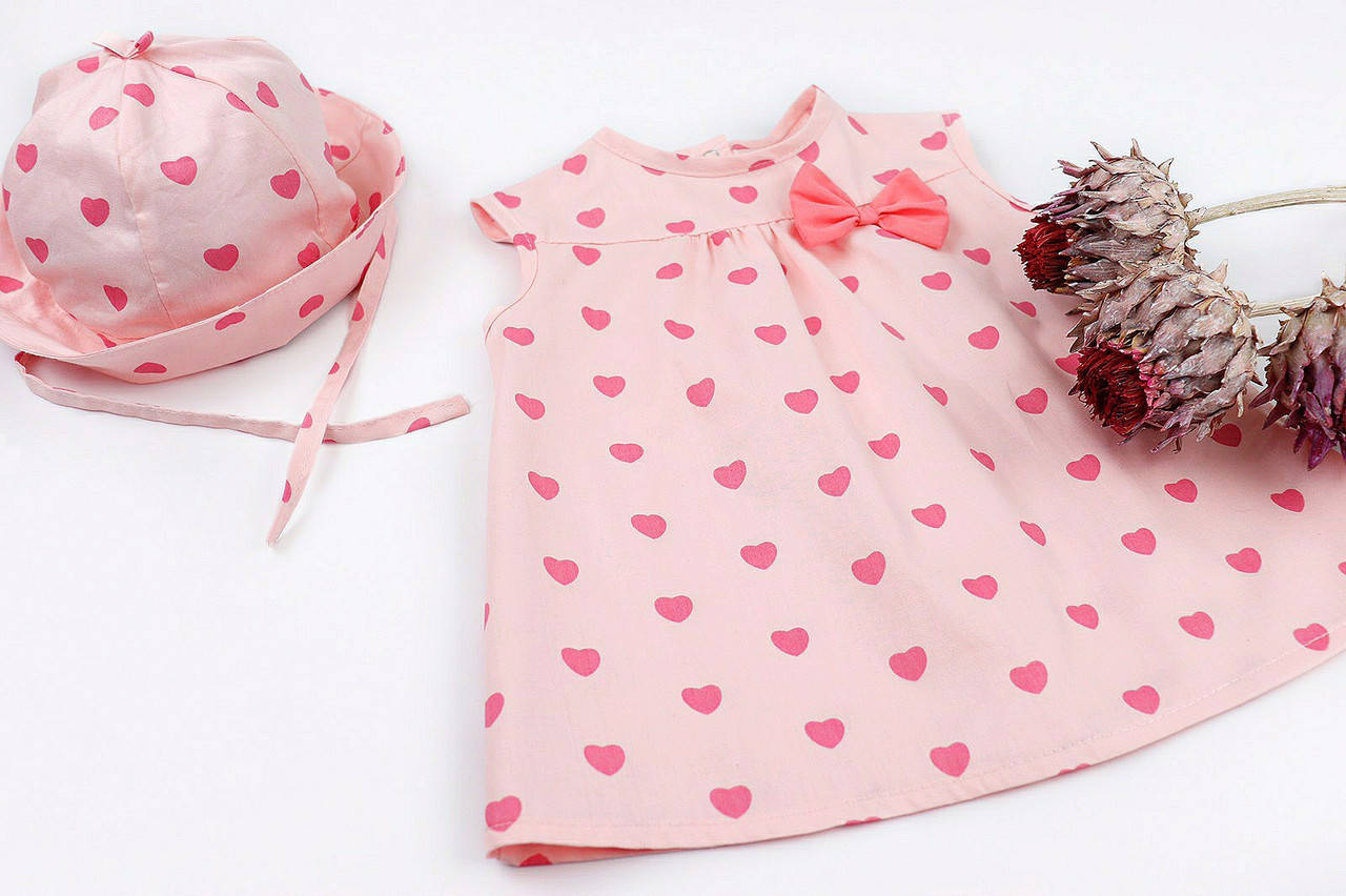 

Платье для девочки 80, Розовый