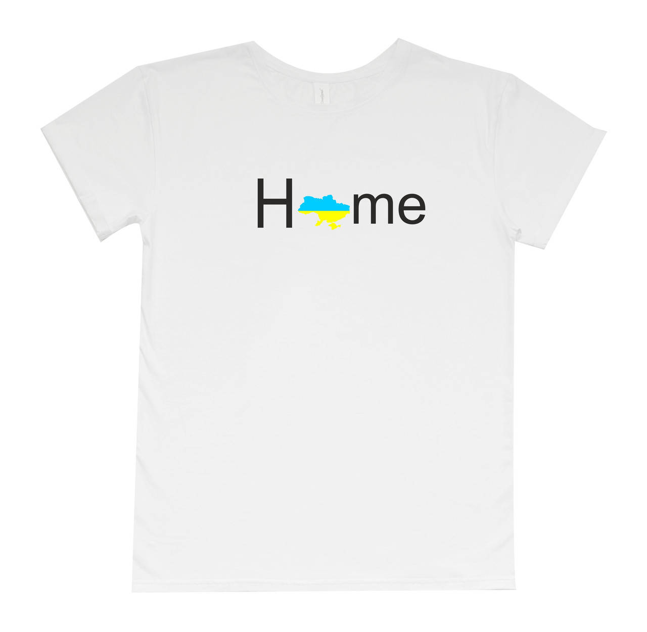 

Женская футболка бойфренд "home україна" xl Family look
