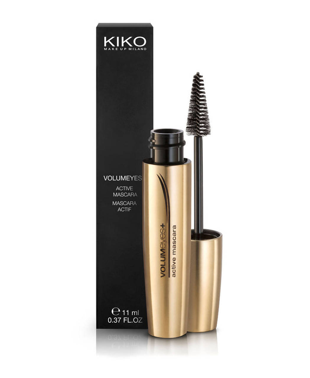 

Объемная тушь kiko milano volumeyes plus active mascara