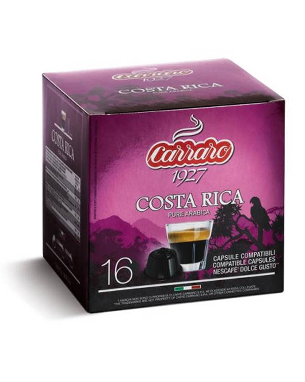 

Кофе в капсулах Carraro Dolce Gusto Costa Rica 16 шт. (Дольче Густо Коста Рика) Италия