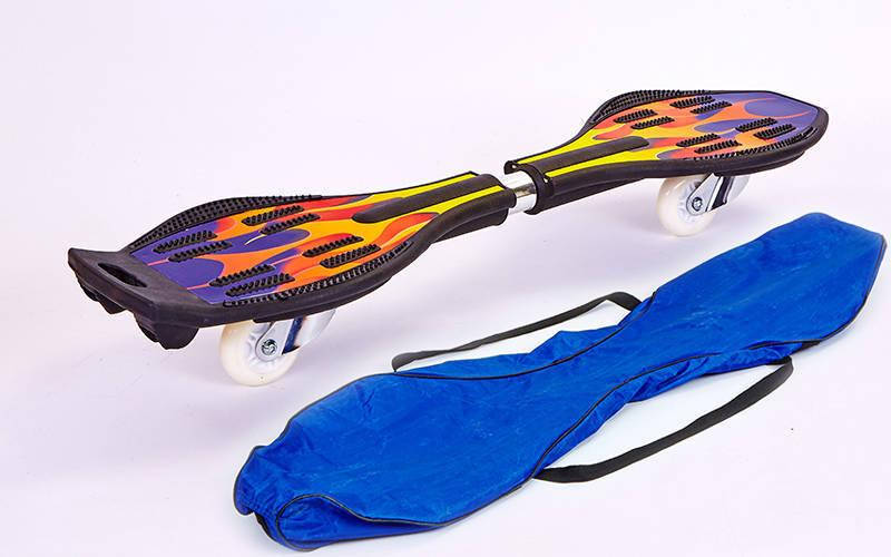 

Скейтборд двухколесный RipStik роллерсерф Zelart SK-004S синий-оранжевый, Разные цвета