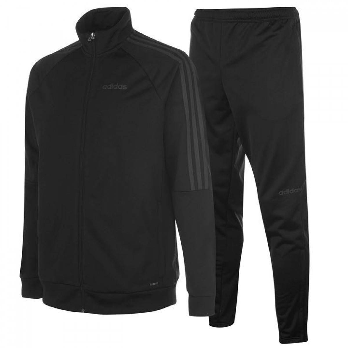 

Спортивный костюм adidas Sereno Black/Grey - Оригинал