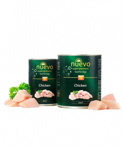 

Влажный корм Nuevo Dog Adult Chicken с курицей - 800 г