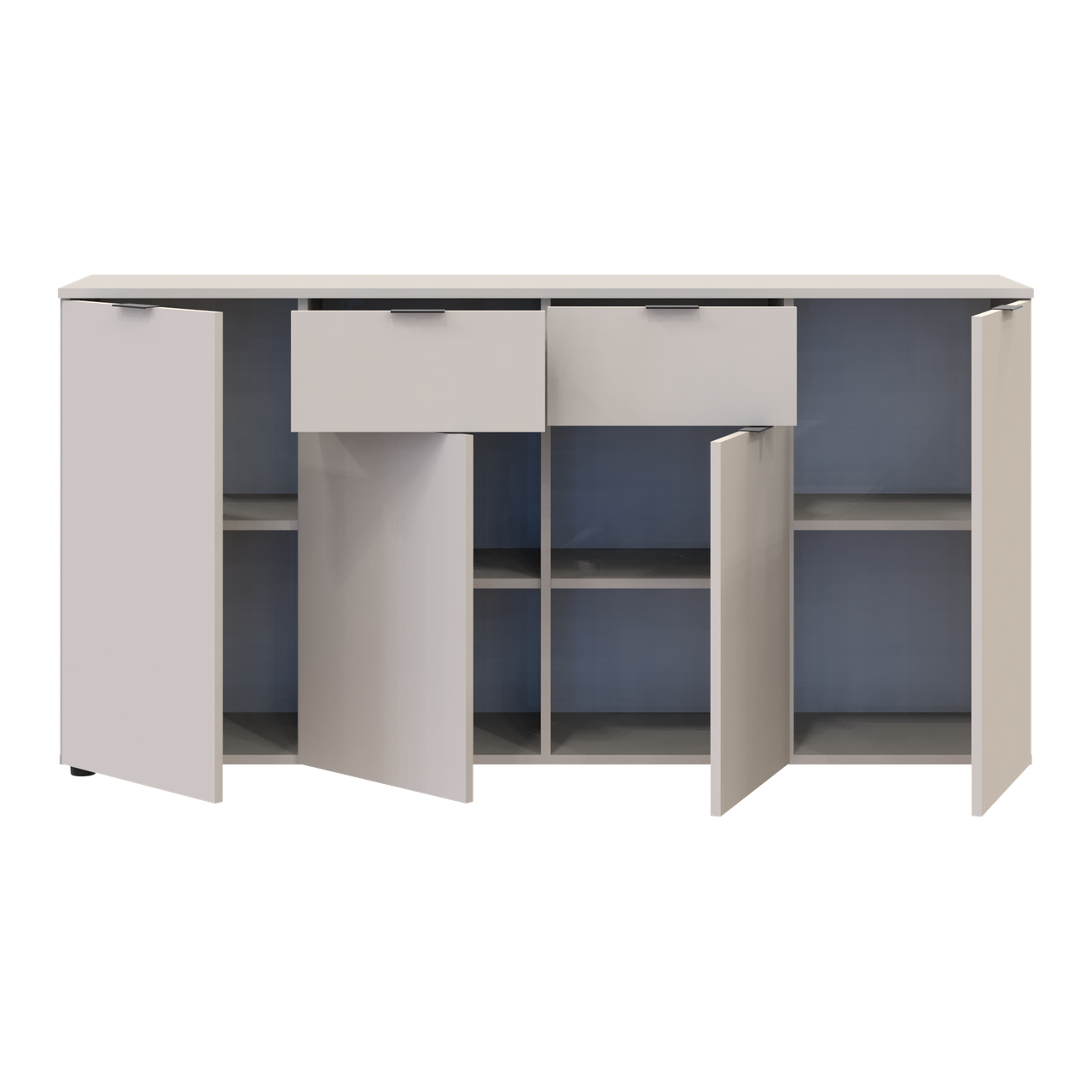 Комод Doros Рон 7 4 фасади 2 шухляди Кашемір 160х38х81 (41516049) 5