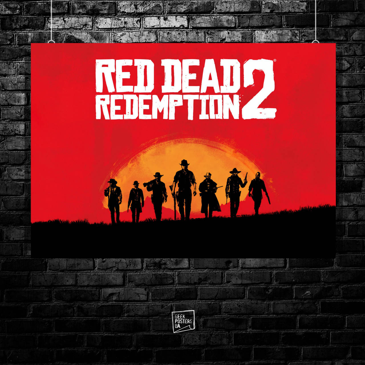 

Постер Red Dead Redemption 2, RDR 2. Размер 42x30см (A3). Матовая бумага